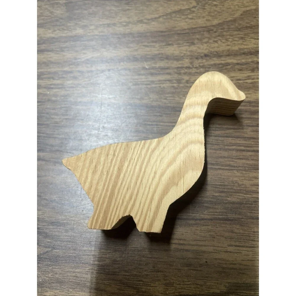 Unfinished Wood Goose - Ready to Paint Or Stain